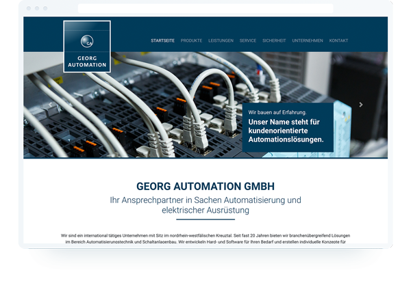 Website Relaunch :: Georg Automation