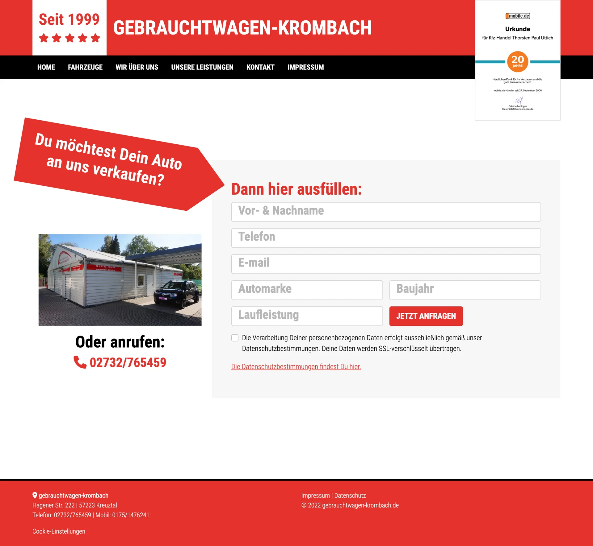 Gebrauchtwagen Krombach